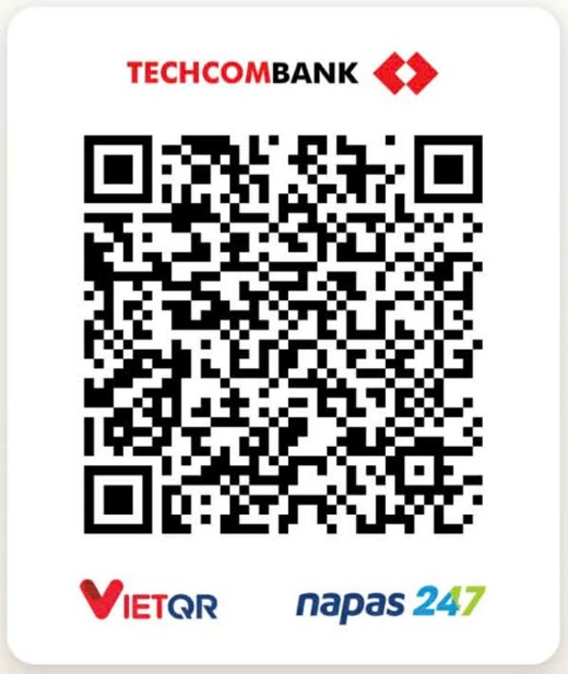 Mã QR chuyển khoản Techcombank tới Nguyen Ngoc Hue